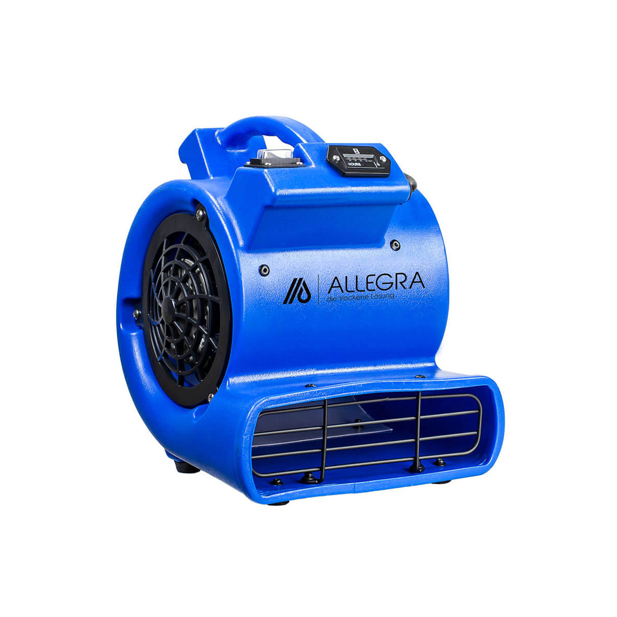 Blauer ALLEGRA RL550 Turbolüfter mit Tragegriff